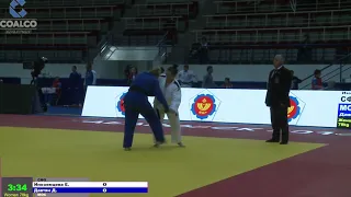 78 kg Иноземцева Е Давтян Д 08 09 2016 Т3 ЧЕМПИОНАТ РОССИИ ЛИЧНЫЙ И КОМАНДНЫЙ, ХАБАРОВСК 2016