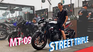 So sánh MT-09 và Triumph Street Triple 765 | John Wick & Ryan Reynolds