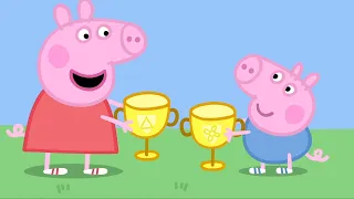 Peppa Pig Nederlands | Sportdag | Tekenfilms voor kinderen