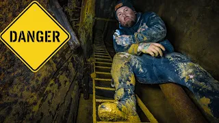 MOST DANGEROUS MINE IN THE UK | WE ALMOST DIED FROM A CAVE IN