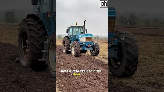 Ford TW25 ploughing at the North Notts ploughing match