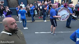 Portadown True Blues (Full Clip 4K) @ Edgarstown Bonfire Parade 09/07/21