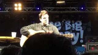"Jaret Reddick" "Bowling for Soup" Turbulence Liverpool O2 VIP solo acoustic "One Big Happy" 2012