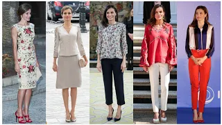 Ever pretty and beautiful Queen Letizia dresses Style 2023 | Queen Letizia dresses Style