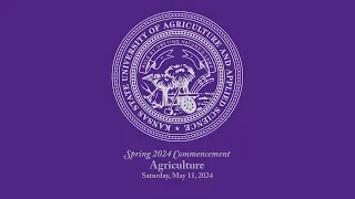 Agriculture | Commencement Spring 2024