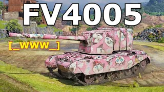 World of Tanks FV4005 Stage II - 5 Kills 9,8K Damage