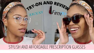 ZENNI OPTICAL AND FIRMOO | TRY-ON HAUL AND REVIEW | AFFORDABLE  PRESCRIPTION GLASSES