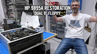 We restore the HP 9895 dual 8" diskette to play a Colossal game! (ft. Usagi Electric)