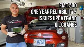 Fiat 500 One Year Ownership Update (Reliability Issues, Maintenance, Repair Cost and Oil Change)
