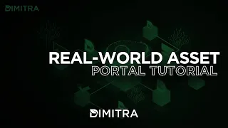 Dimitra Real-World Asset: Portal Tutorial