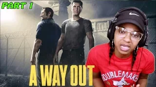 A WAY OUT Walkthrough Gameplay Part 1 - INTRO (PS4 )