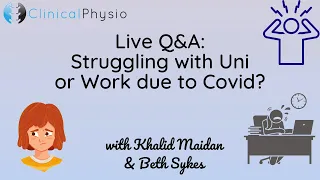 Struggling due to COVID 19? | Clinical Physio