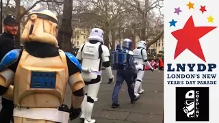Stormtroopers at London's New Years Day Parade 2018