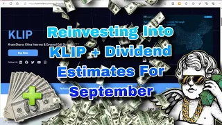 Reinvesting Into (KLIP) Kraneshares China Internet Covered Call ETF & September Dividend KLIP Ideas