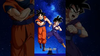 Goku Seraphim vs Gohan beast 3