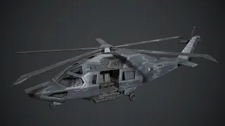 Kamov KA-95SH Stealth Helicopter (CONCEPT) RUSSIAN CAMO