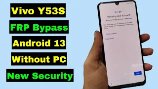 BOOM ! Vivo Y53S FRP Bypass Android 13 Without PC | No Reset No TalkBack | New Method