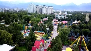 Парк Горького в Алматы 2016 [HD]