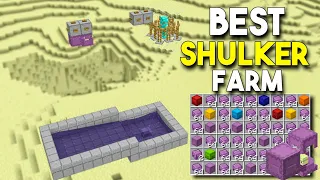 SHULKER FARM IN MINECRAFT BEDROCK 1.20(MCPE/CONSOLE/PS4/NINTENDO SWITCH) || Mishra Gaming