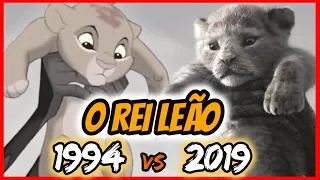 O REI LEÃO - Live Action vs Desenho - 2019 vs 1994 - Trailer Oficial