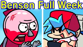 Friday Night Funkin' VS Benson FULL WEEK + Mordecai & Rigby (FNF Mod) (Regular Show Cartoon)