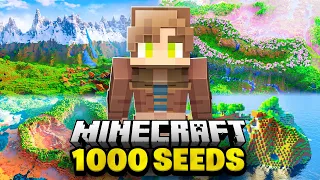 TOP 1000 BEST MINECRAFT SEEDS [FULL MOVIE]