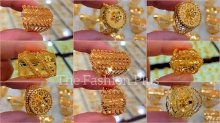 21k Dubai Gold Ring Design with PRICE @TheFashionPlus