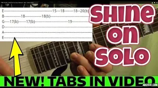 Shine On You Crazy Diamond Intro Solo by Pink Floyd - Guitar Lesson