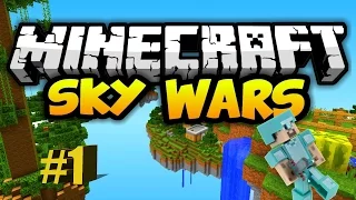 Minecraft SkyWars #1 || Баба Зина