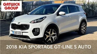 2018 Kia Sportage GT-Line S 2.0l Diesel Turbo Automatic SUV For Sale | Gatwick Kia, Crawley