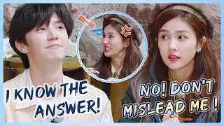 How hilarious it is🤣What makes Bai Lu ask Chen Zheyuan not to talk anymore?!😂