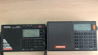 Tecsun PL-330 VS XHDATA D-808 on Shortwave SSB