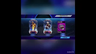 NBA 2K Mobile Champion Packs opening. Insane luch