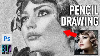 Photoshop: Create the Look of Pencil DRAWINGS from Photos!