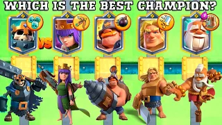 WHICH IS THE BEST CHAMPION? | OLYMPICS of CHAMPIONS | NEW MONK | CLASH ROYALE