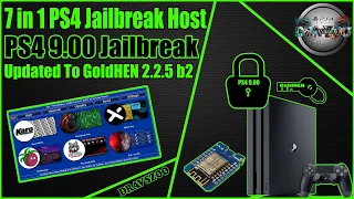 7 in 1 PS4 9.00 Jailbreak Hosts ESP8266 by Echo Stretch | Updated To GoldHEN 2.2.5b2