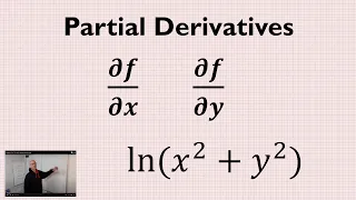 How to do Partial Derivatives with a Log function