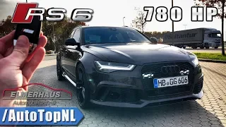 AUDI RS6 780HP Elmerhaus "Quick Gentleman Project" REVIEW POV 302km/h on AUTOBAHN by AutoTopNL