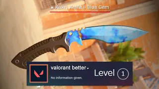 Valorant Player Unboxes $25,000 Blue Gem