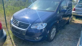 Volkswagen Touran 2008 c Webasto уже колесит по дорогам Украины.