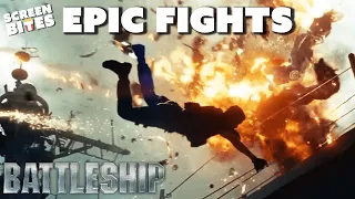 Most Epic Fights In Battleship | Battleship (2012) | Screen Bites