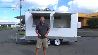 Food Trailer King Introduction To The Maxi Food Trailer