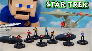 Star Trek WARS! Enterprise TNG Movie Ships - Heroclix Hero Collector Picard