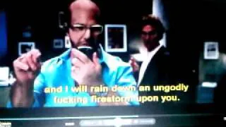 Les Grossman giving a language lesson to Flaming Dragon (English subtitled)