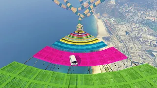 LA MEGA RAMPA MAS PELIGROSA DEL MUNDO! - GTA V ONLINE