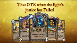 Making Uther OTK the best it's ever been!/ Uther OTK Paladin/Wild Hearthstone