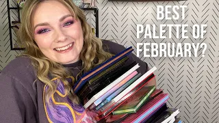 FEBRUARY 2023 EYESHADOW PALETTE RANKING