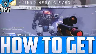 Destiny 2 - How To Get HEROIC PUBLIC EVENT - Europa - Crux Convergence / Fallen Brigs Easy Guide