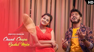 Chand Chupa Badal Mein Unplugged Cover | Hum Dil De Chuke Sanam | Shovon & Marmita |Hindi Cover Song