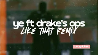 metro boomin, future ft kanye west $ ty dolla sign -  like that remix (lyric video)